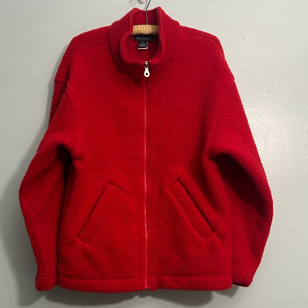 LANDS END FLEECE JACKET